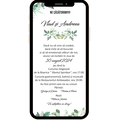 Invitatie nunta digitala Green Olive - cod 7705