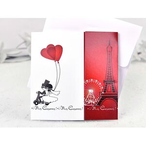 Invitatie nunta Turnul Eiffel cod 35658