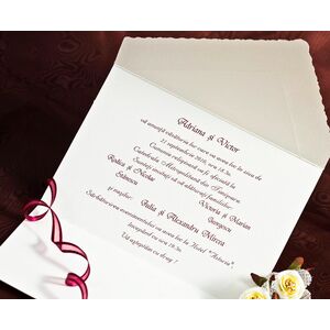 Invitatie de nunta eleganta cod 31517